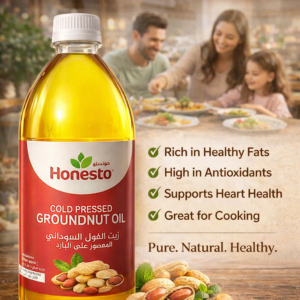 Honesto Cold Press Ground Nut Oils 1 ltr Honesto Cold Pressed Ground Nut Oil 1 lt, with healthy fats, antioxidants. 100 Pure, Dubai