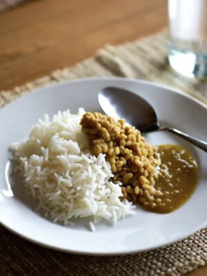 Dal, Rice, Flour