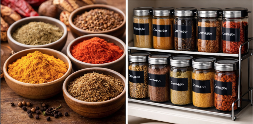 How to store spices