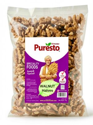 Superior oil rich Walnuts halves from Puresto