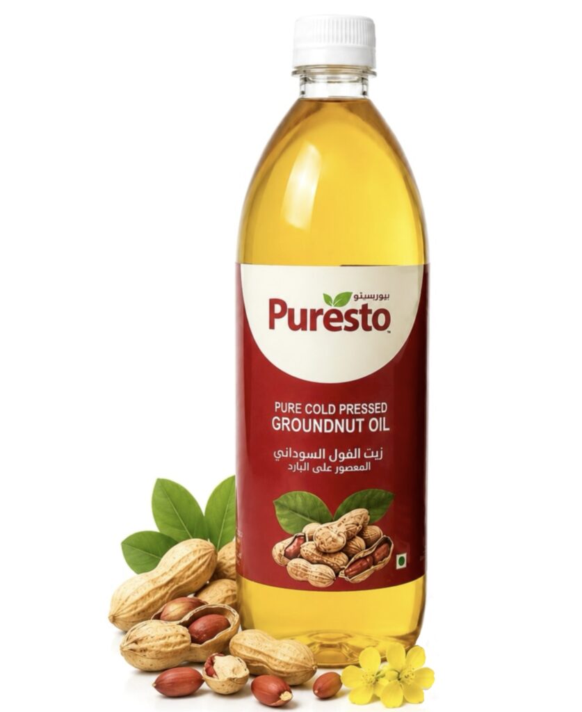 Cold Press Peanut Oil by Puresto Foods