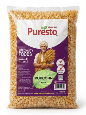 Popcorn kernels from Puresto foods