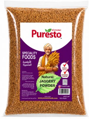 100% Natural Jaggery Powder from Puresto Foods